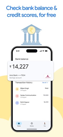 Google Pay: UPI, Cards, Loans iPhone screenshot 5