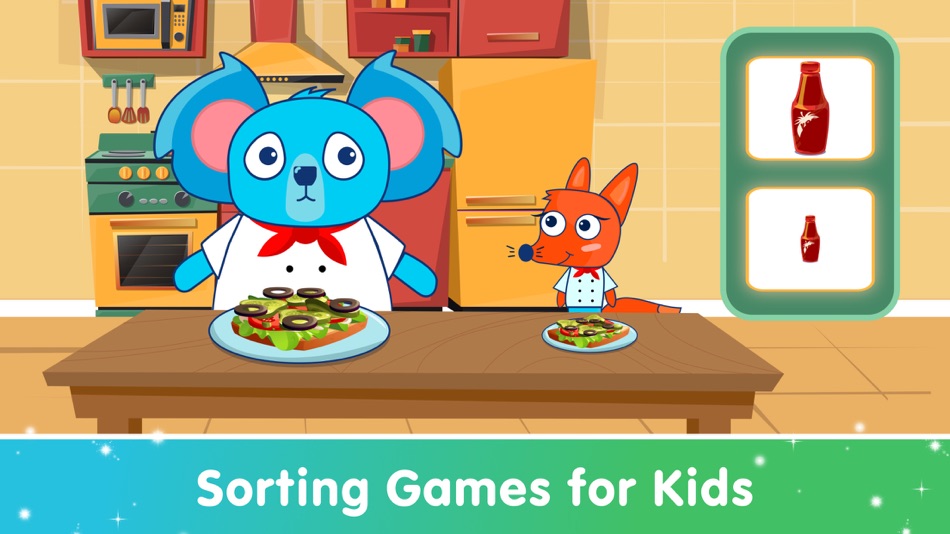 #1. EduKid: Toddler Sort by Size (iOS) 由: Meemu