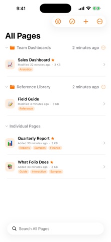 Folio — Offline HTML Viewer Screenshot 1 of 5