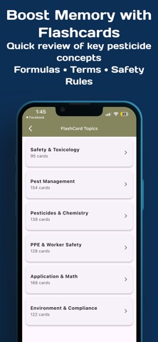 Pesticide License Exam Prep iPhone screenshot