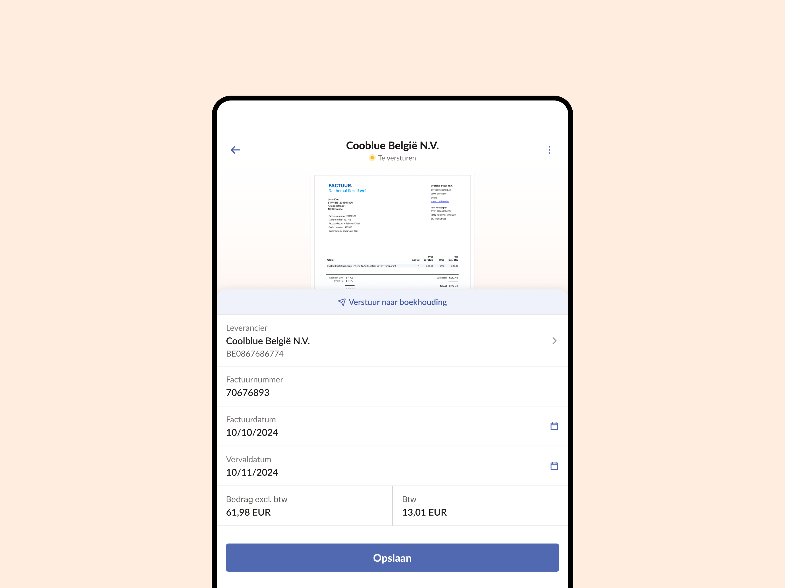 Zenfactuur screenshot 7
