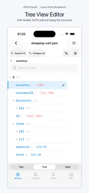 JSON DevKit Editor screenshot 3