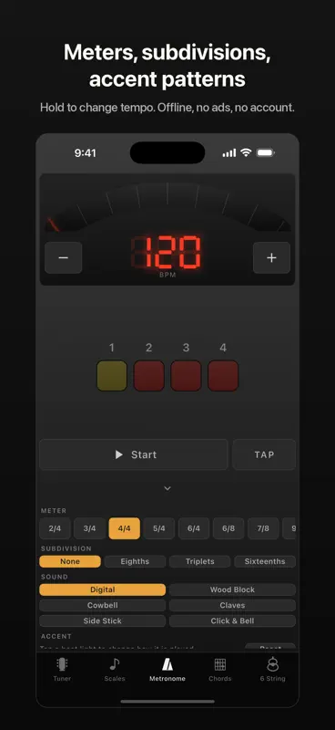 Guitar Toolbelt: チューナー screenshot 3 of 7
