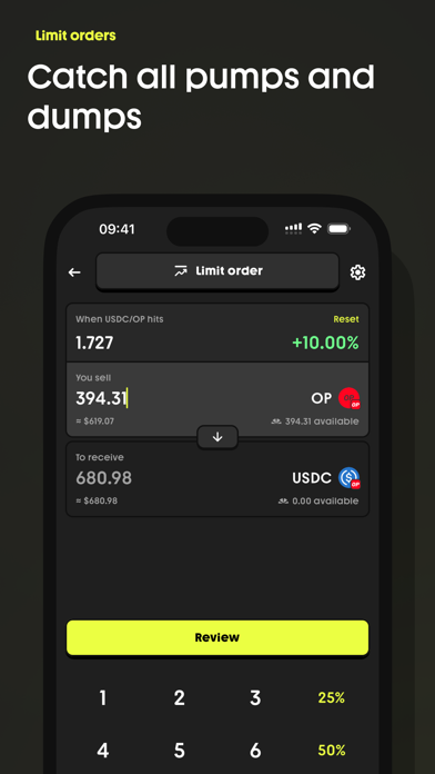 Mass - DeFi but mobile Screenshot