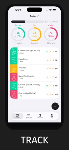 Simple Calorie Tracker Makro Screenshot 1 of 8