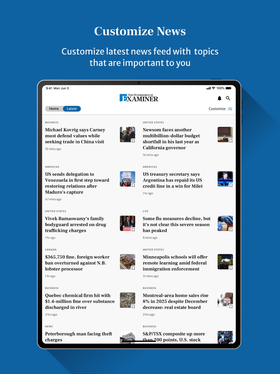 iPad screenshot