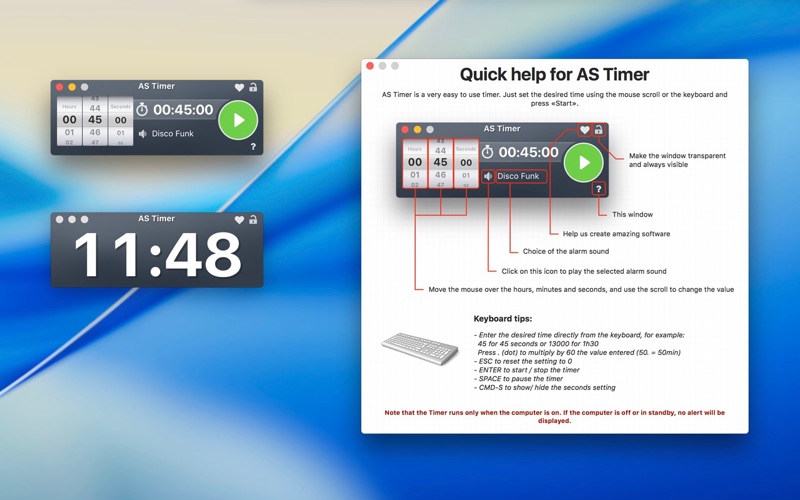 Screenshot #1 pour AS Timer