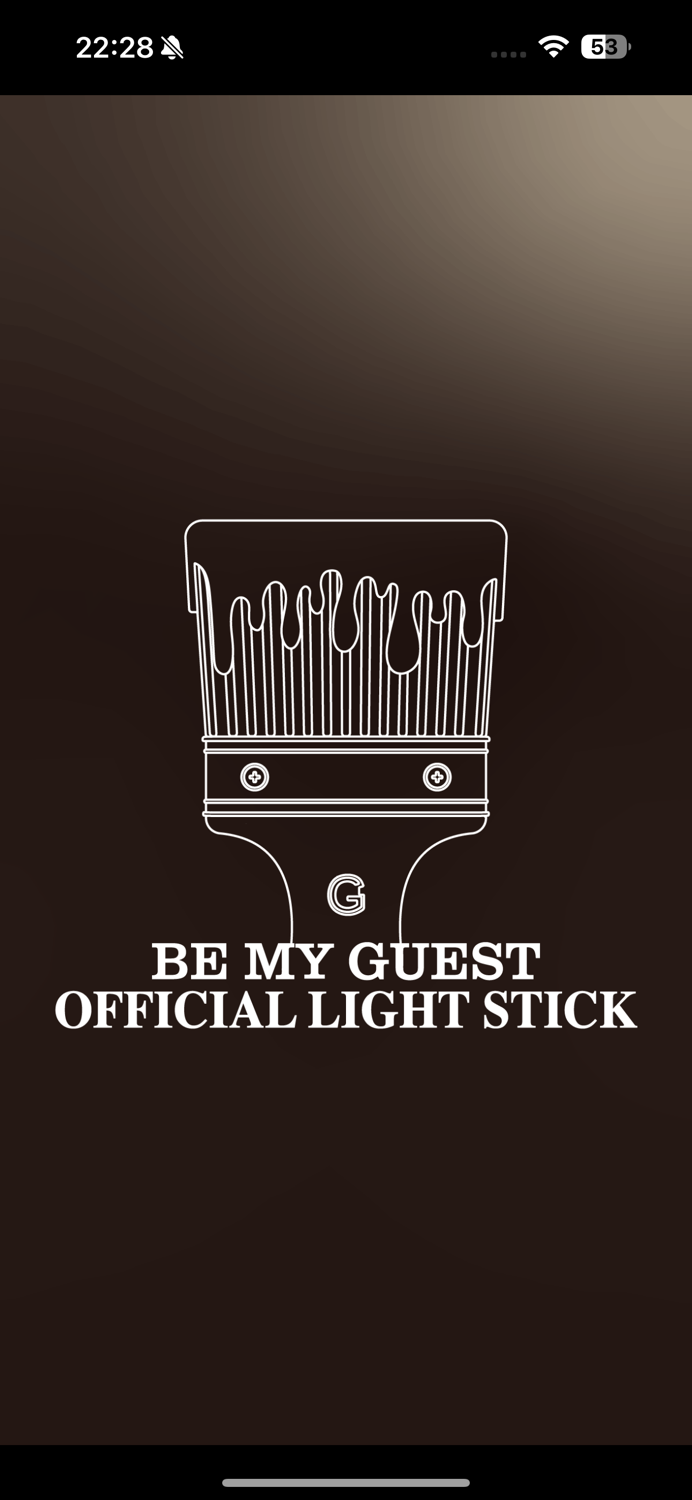 BeMyGuest OFFICIAL LIGHT STICK