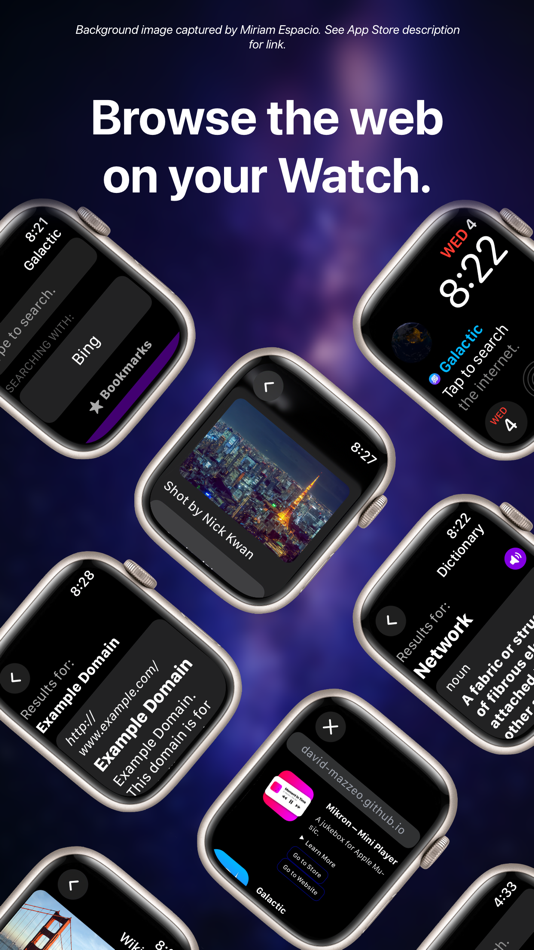 #1. Galactic: Web Browser & Google (iOS) 由: Luigi Mazzeo