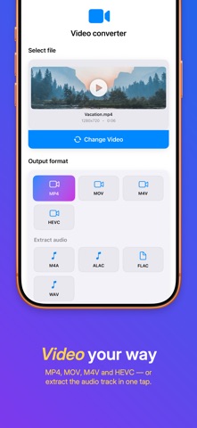 Converto: File Converter iPhone screenshot