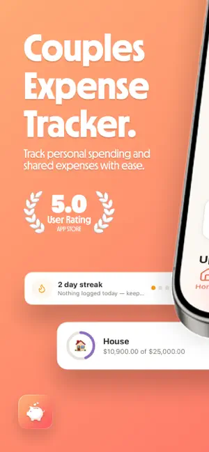 Mutual: Couple Expense Sharing screenshot 1