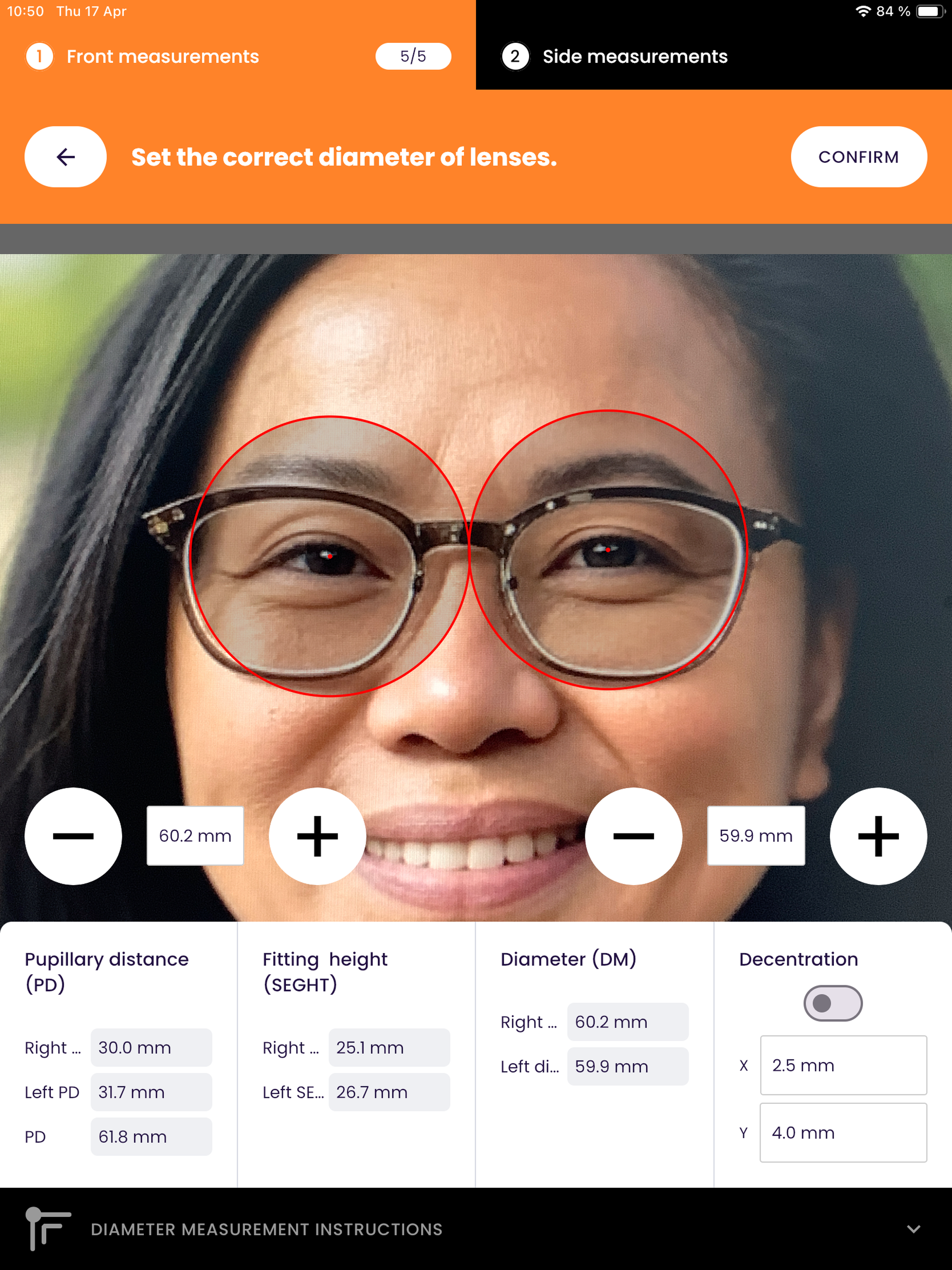 Oculfit screenshot 5