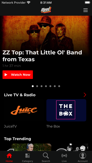Mood - Music Television Screenshot