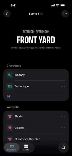 Script Breakdowns screenshot 3