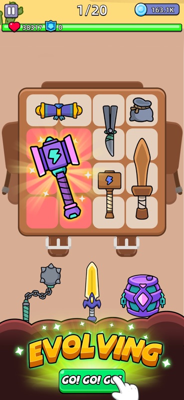 Rumble Bag: backpack battle screenshot 2