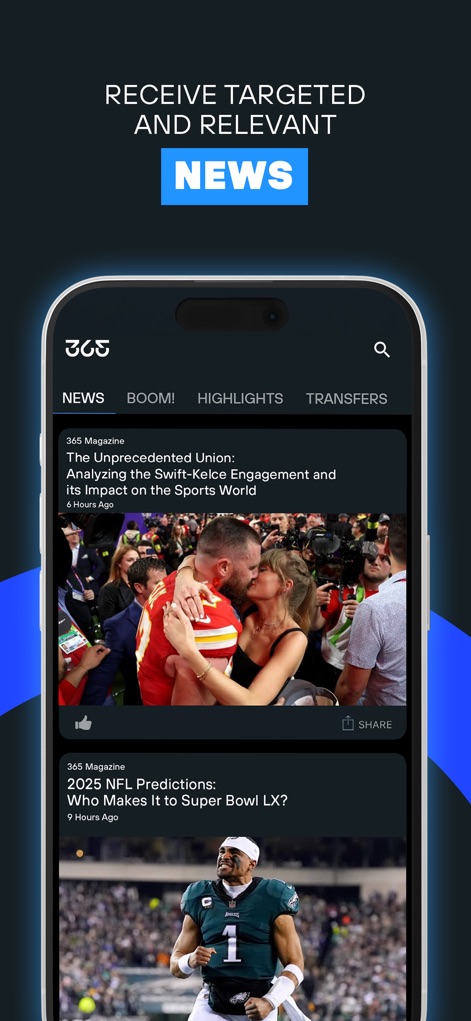 365Scores: Live Sports Scores - Curated Sports News