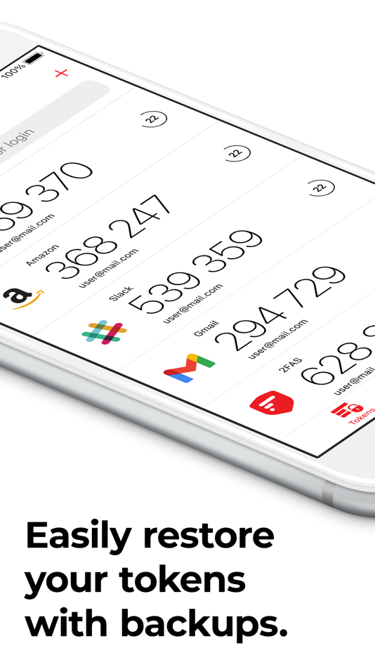 #2. 2FA Authenticator (2FAS) (iOS) 由: Two Factor Authentication Service Inc.