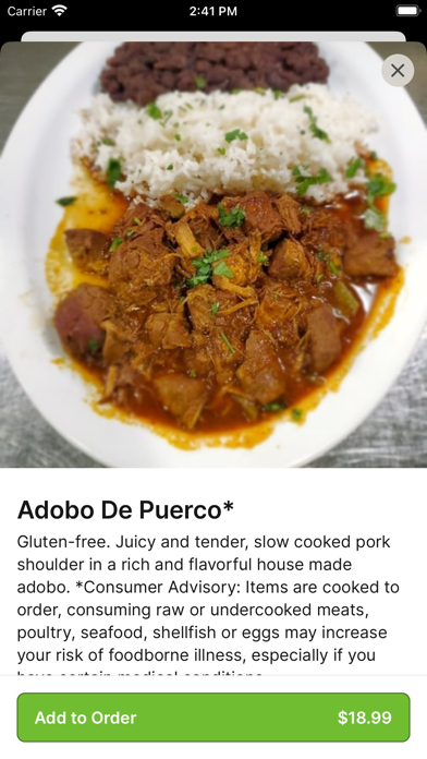 Screenshot 4 of La Rumba Restaurant Latino App