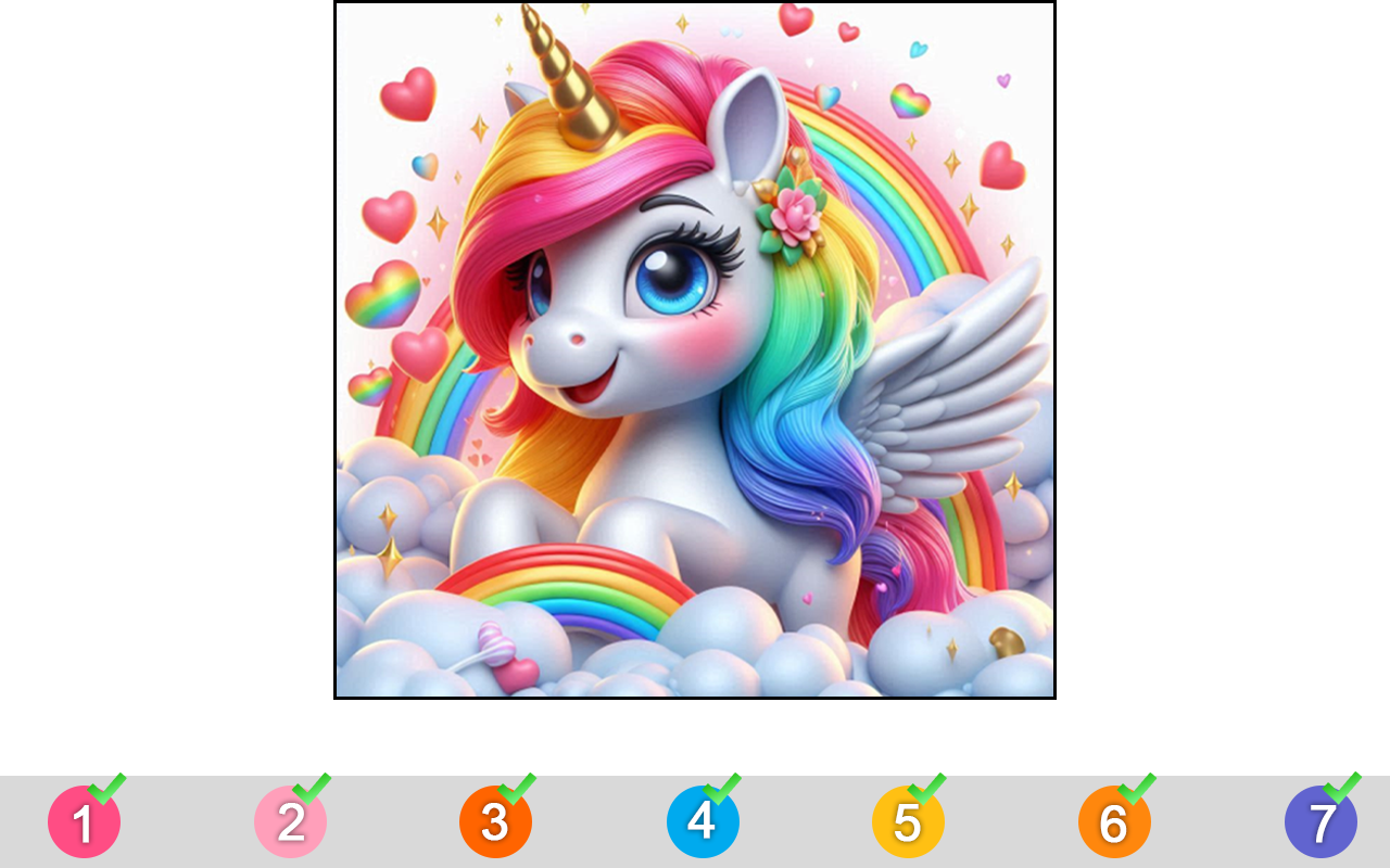 Unicorn Coloring Books - ASMR