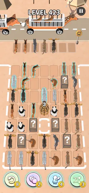 Safari Animal Jam Match Puzzle screenshot 4