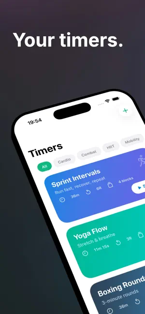 Roundly - Interval Timer screenshot 1