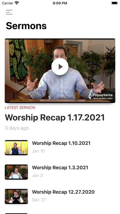 Fuquay-Varina United Methodist Screenshot
