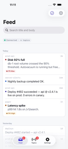 Blipr Notifications Screenshot 1 of 10