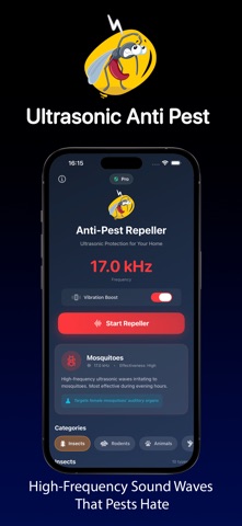 Anti Pest & Mosquito Sound iPhone screenshot