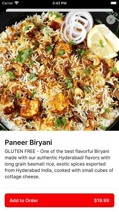 Pariwaar iPhone screenshot 3 - Food & Drink app