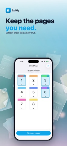 Splitly: Split PDF iPhone screenshot