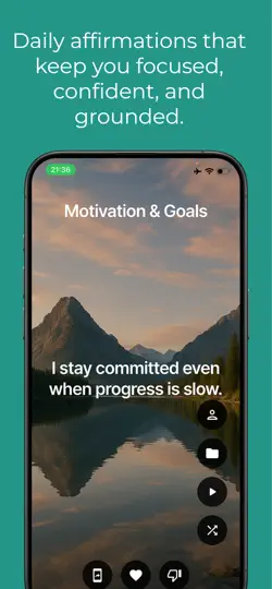 Скриншот AffirMates на iPhone 1
