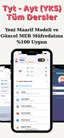 Tyt Ayt Hazırlık Test Çöz Yks screenshot