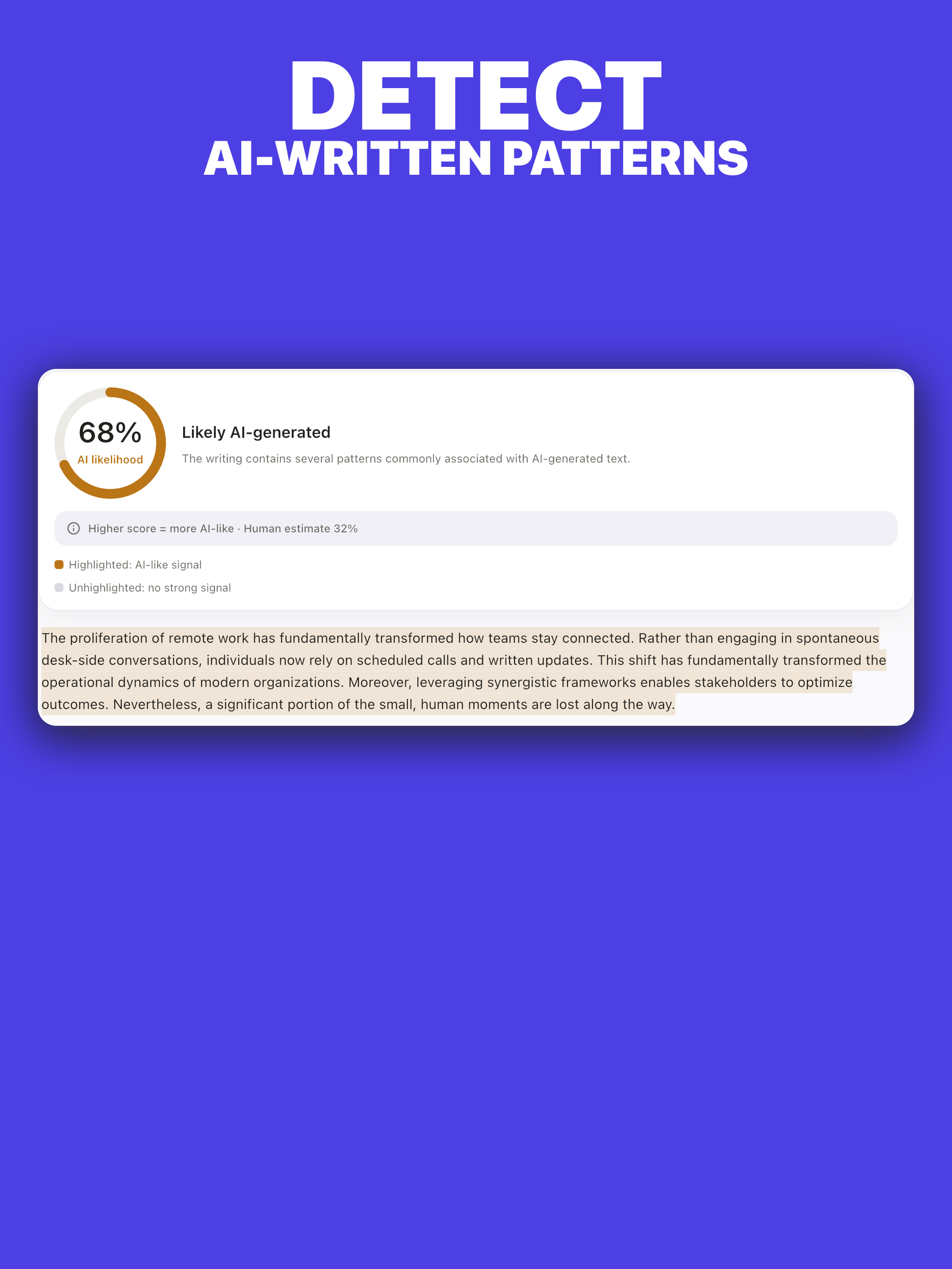 Humanize AI: Rewrite & Detect screenshot 8
