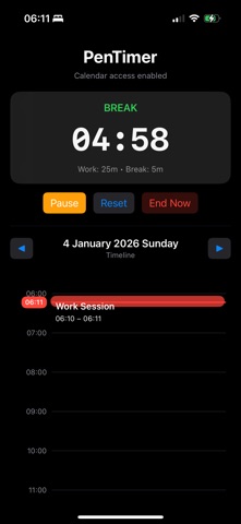PenTimer screenshot