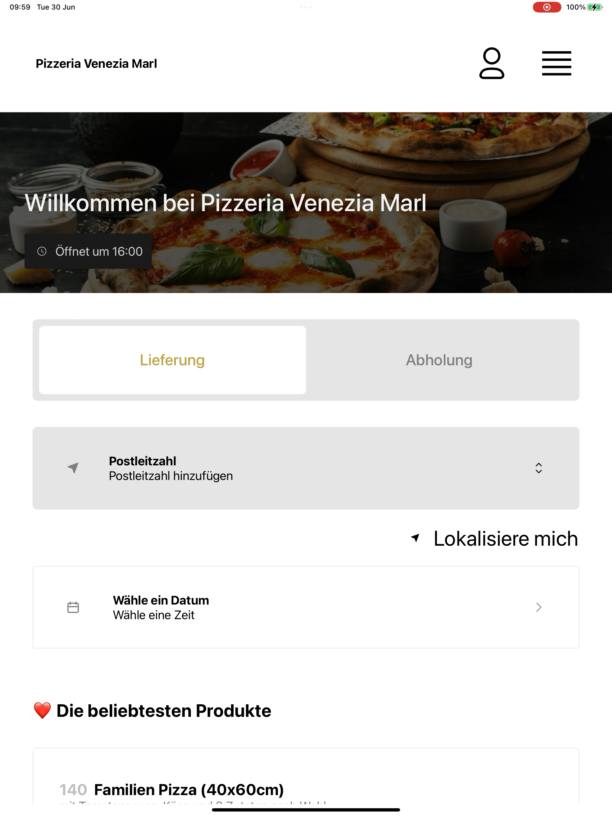 Pizzeria Venezia Marl screenshot 10