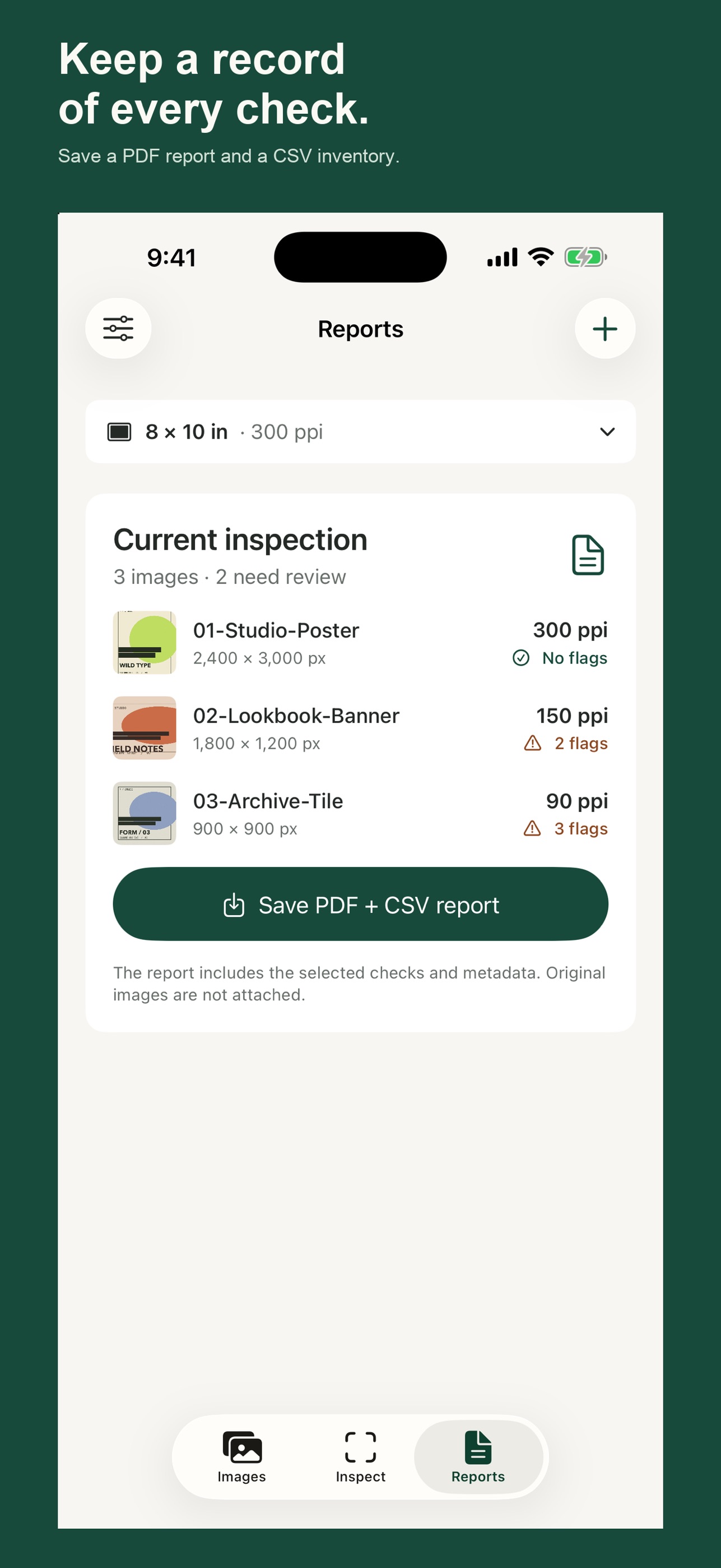 Screenshot 4 of Rasterly: Image Delivery Check