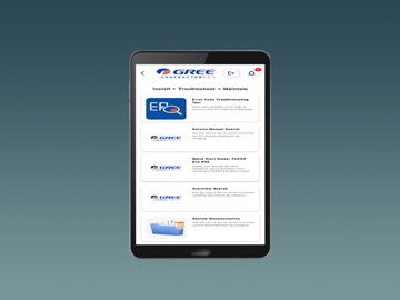 GREE Contractor Pro iPad screenshot