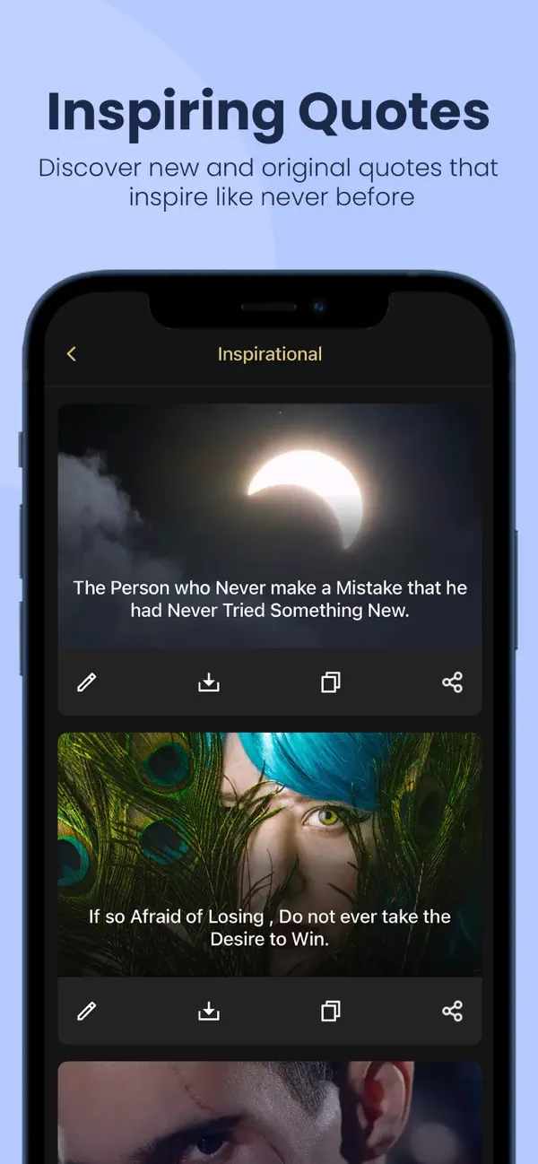 Screenshot #2 pour Status and Quotes for WhatsApp