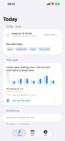 TriCoach: Triathlon Training app screenshot