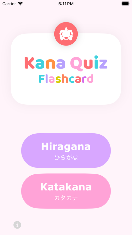 #1. Kana Quiz Flashcard (iOS) 由: 小舟 苏