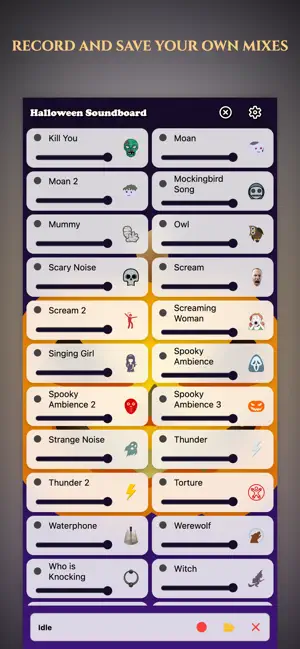 Halloween Soundboard App screenshot 3