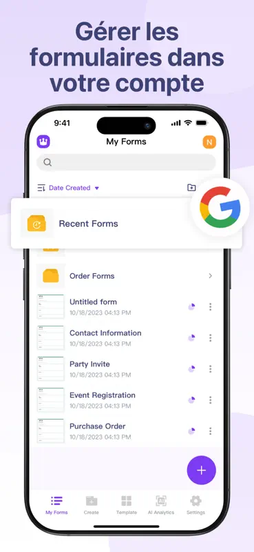 Google Forms App screenshot 4 of 6