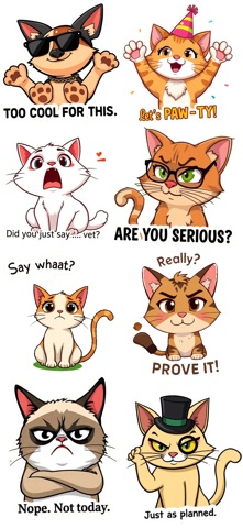 Cats Memes Stickers screenshot