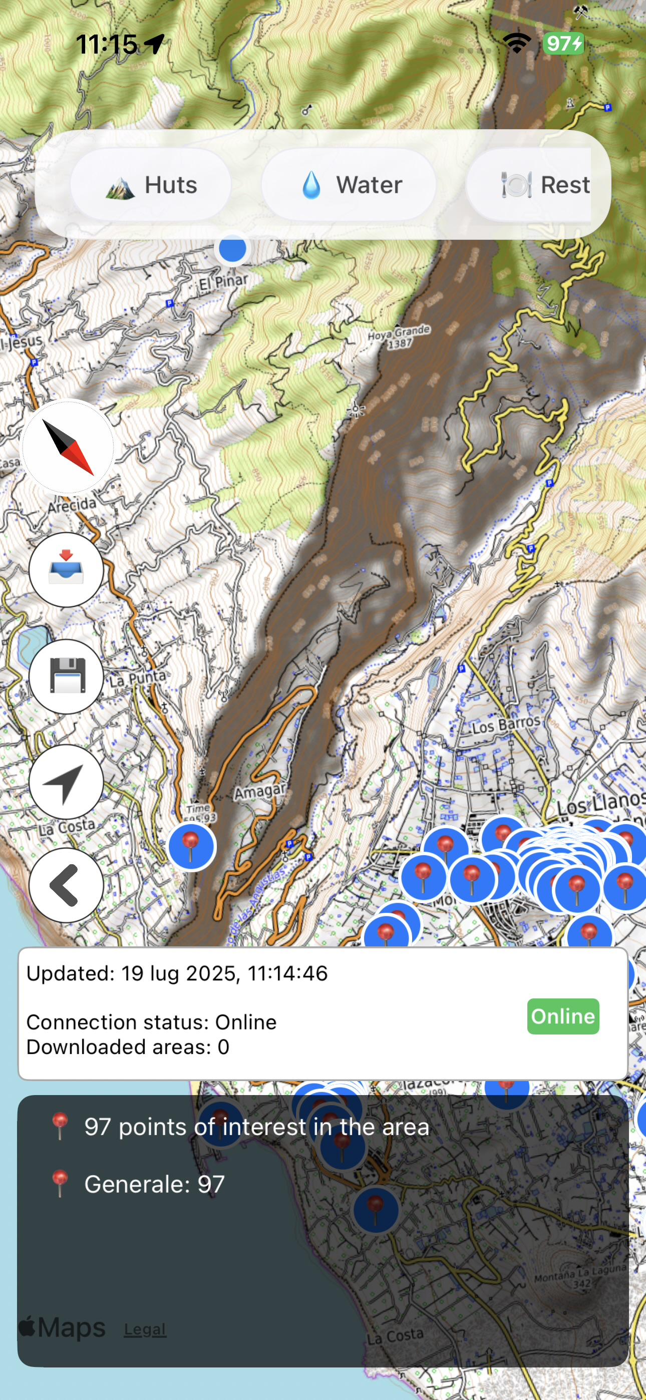 Peak - Altimeter GPS Barometer