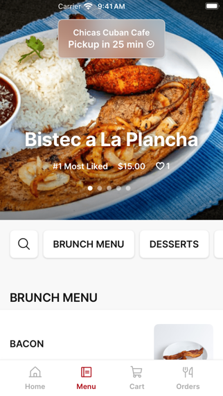 Chica's Cuban Cafe iPhone screenshot 2 - Food & Drink app