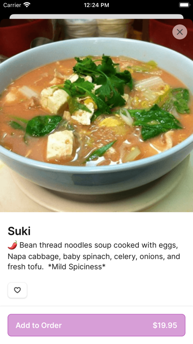 Thai Orchid Alaska iPhone screenshot 3 - Food & Drink app