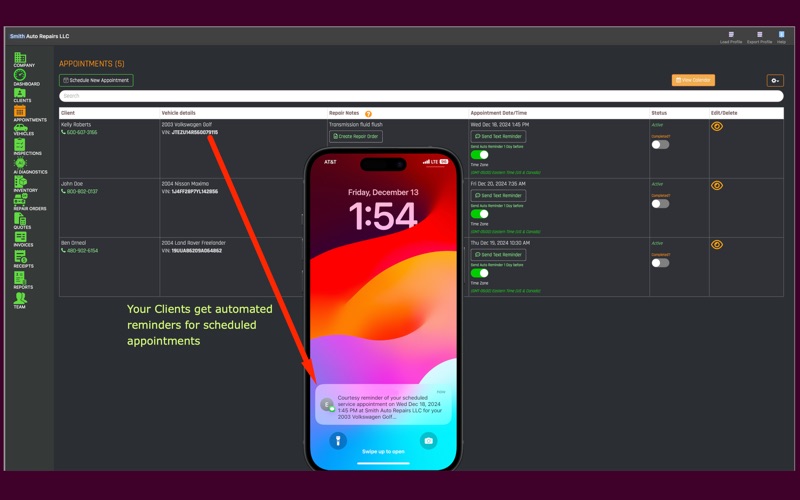 App screenshot