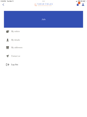 Thrive Fields iPad screenshot