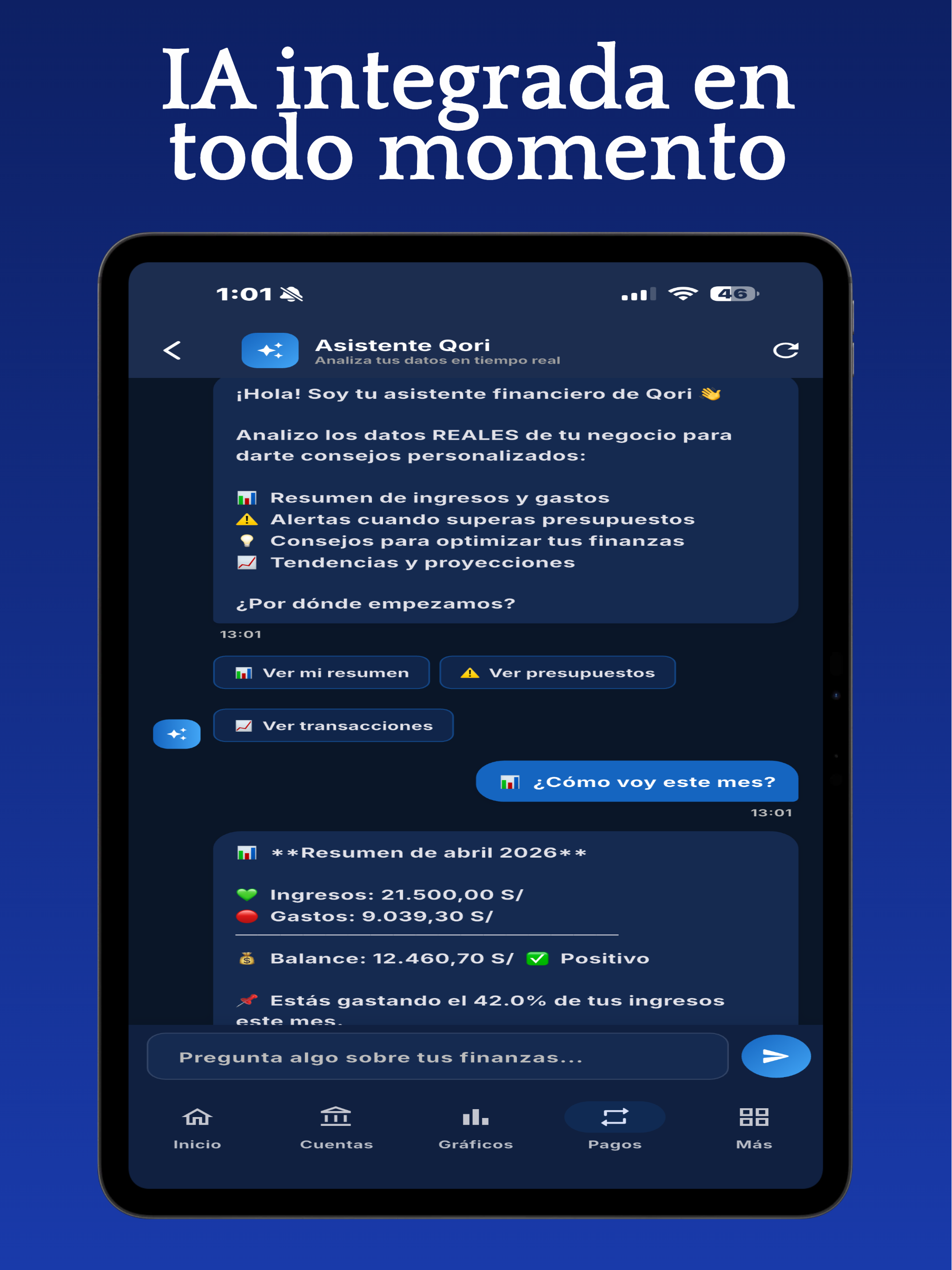 Qori - Gestor Financiero