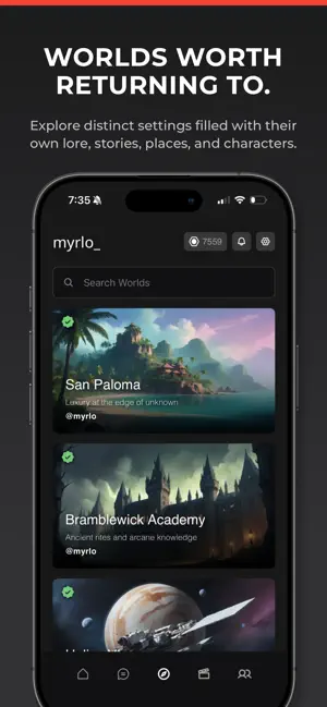 Myrlo - AI Stories & Roleplay screenshot 4